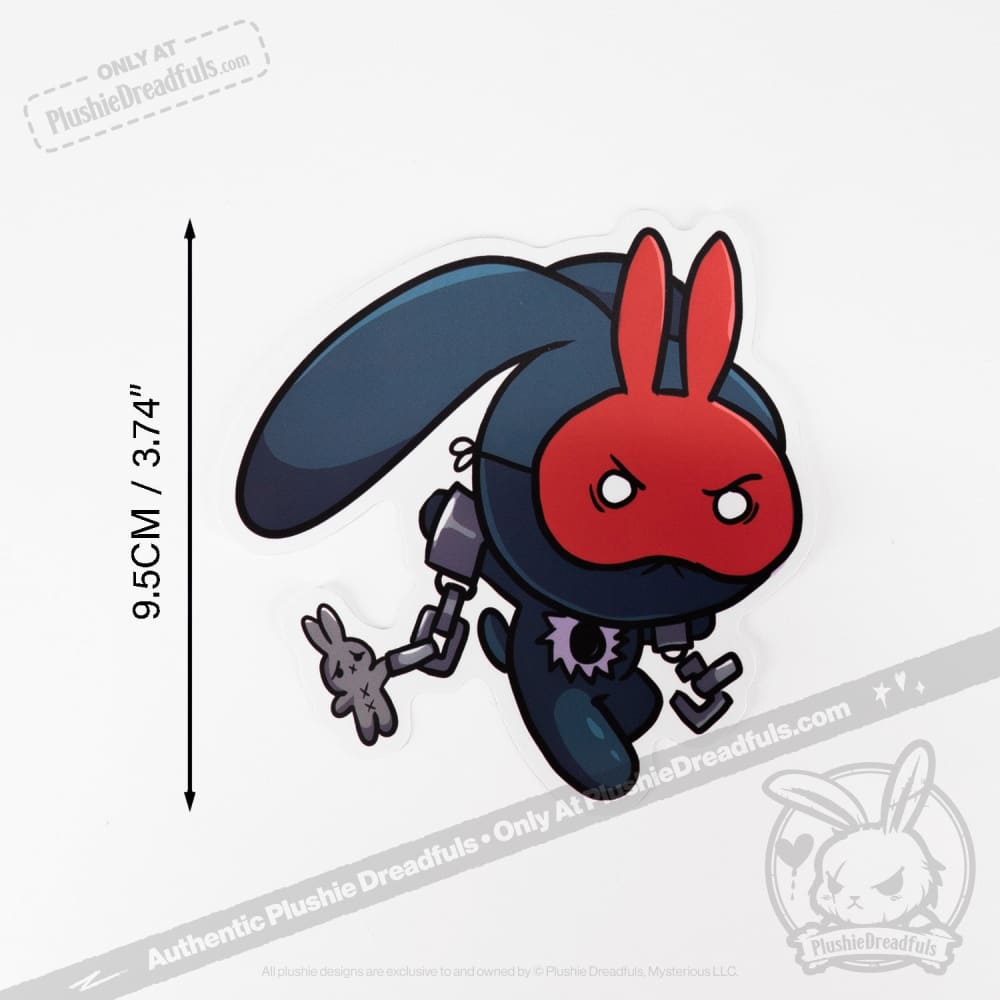 Plushie Dreadfuls Vinyl Sticker Pack Vol. 1 Sticker