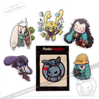 Plushie Dreadfuls Vinyl Sticker Pack Vol. 3 - Buns At Work sticker