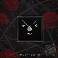 Load image into Gallery viewer, Wild Rose Jewelry and All Paths Tapestry Set - Mysterious
