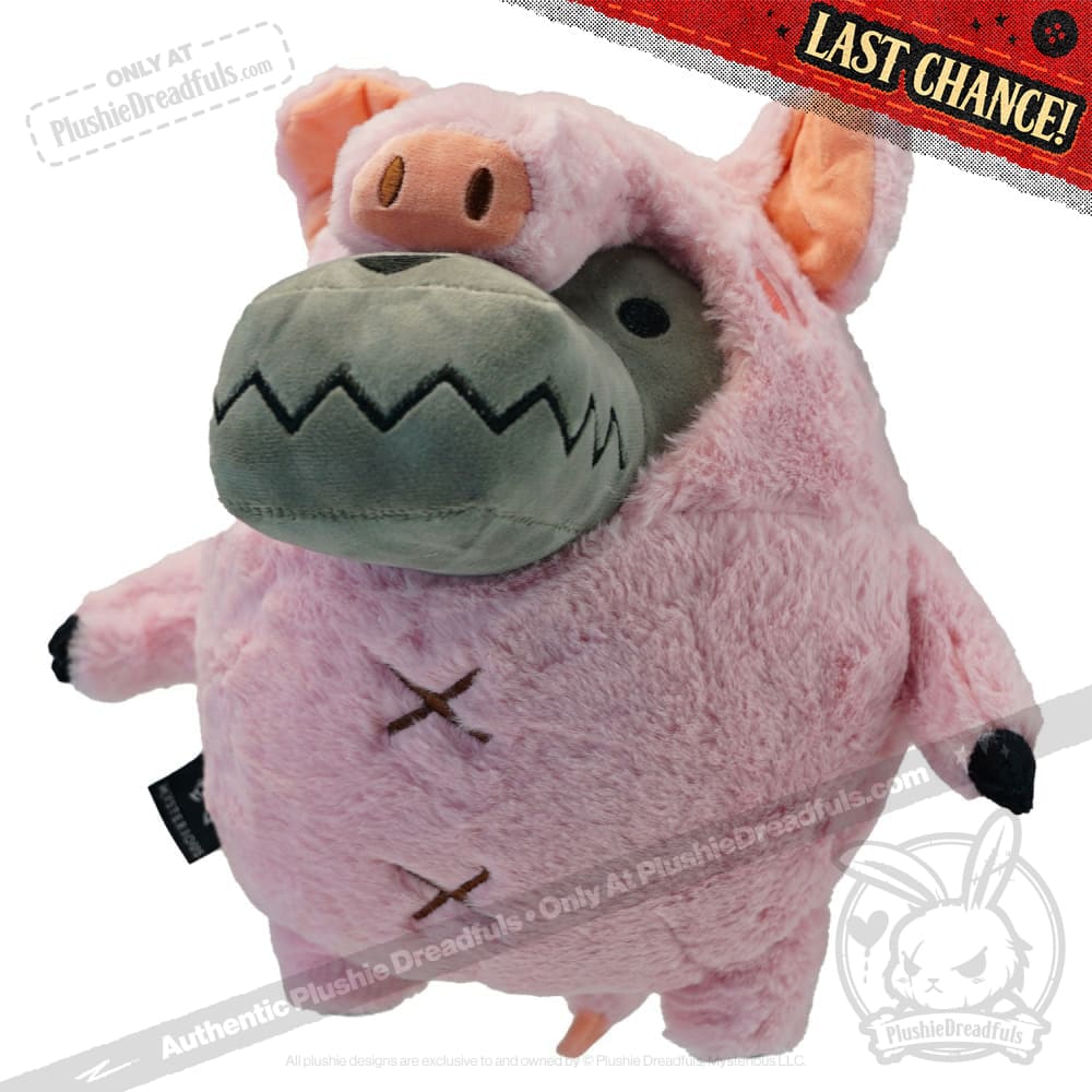 Plushie Dreadfuls -  Wolfenswine - Plush Wolf Pig Stuffed Animal - Mysterious