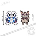 Wonderland Besties Hair Clips - Set #1 hair clip