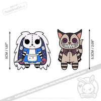 Load image into Gallery viewer, Wonderland Besties Hair Clips - Set #1 hair clip
