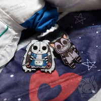 Load image into Gallery viewer, Wonderland Besties Hair Clips - Set #1 hair clip
