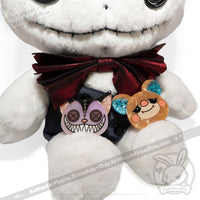 Load image into Gallery viewer, Wonderland Besties Hair Clips - Set #2 hair clip
