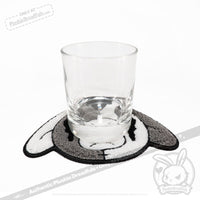 Load image into Gallery viewer, Wonderland Drink Coasters hair clip
