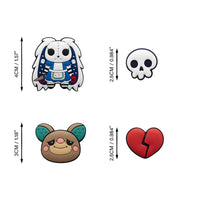 Load image into Gallery viewer, Wonderland Shoe Charms Alice Shoe Charm Set charms
