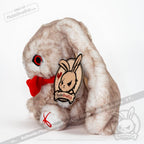 Plushie Dreadfuls - Workaholic Rabbit - Plush Stuffed Animal - Mysterious