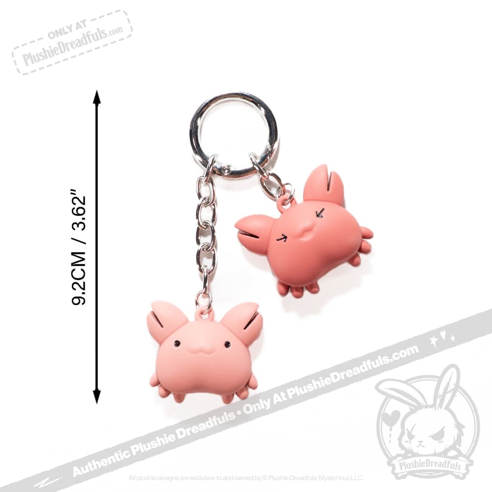 Plushie Dreadfuls - Zodiac Cancer Crabby Keychain Keychain
