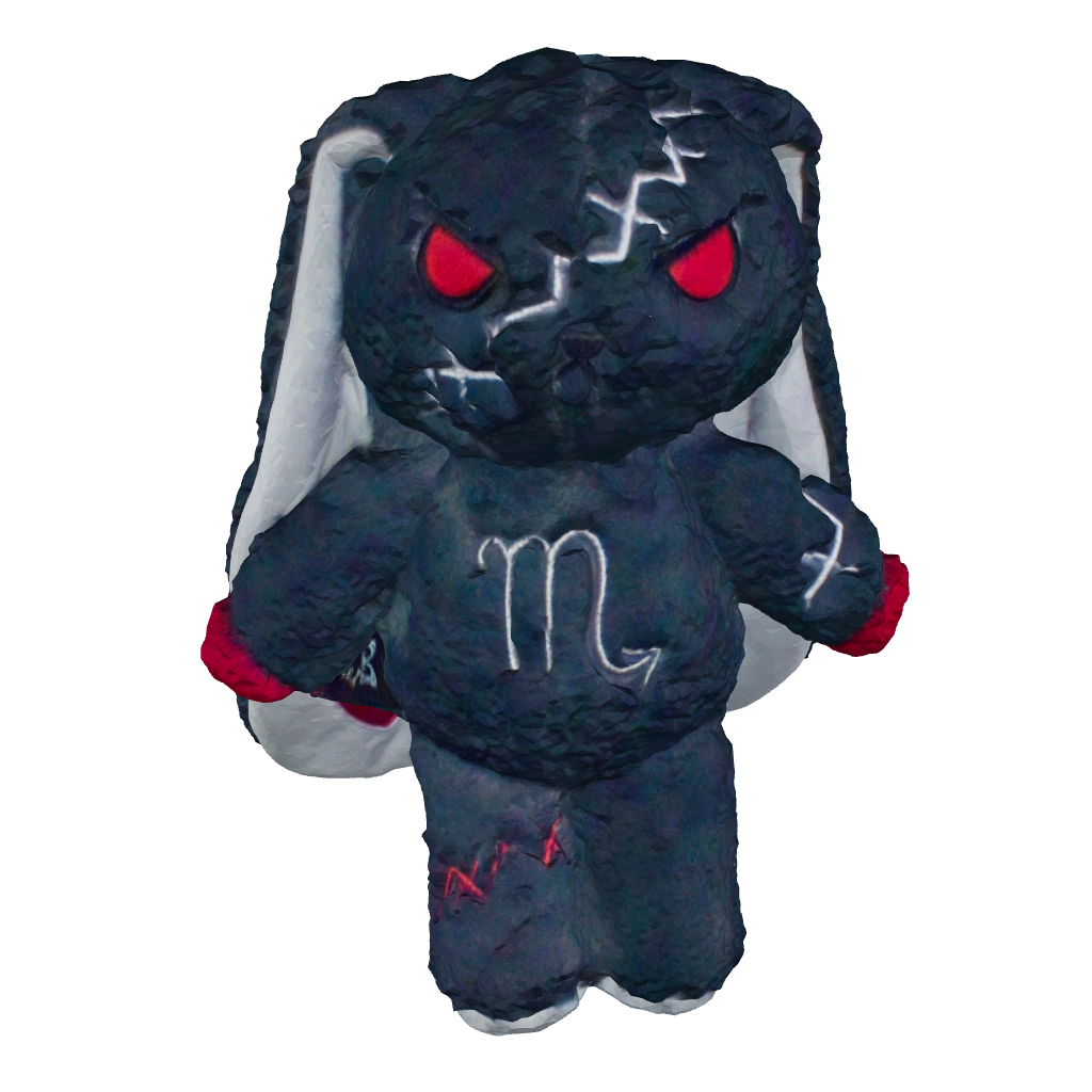 Plushie Dreadfuls - Scorpio Rabbit - Plush Stuffed Animal